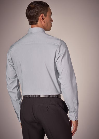 Taylor & Wright Grey Diamond Regular Fit Shirt