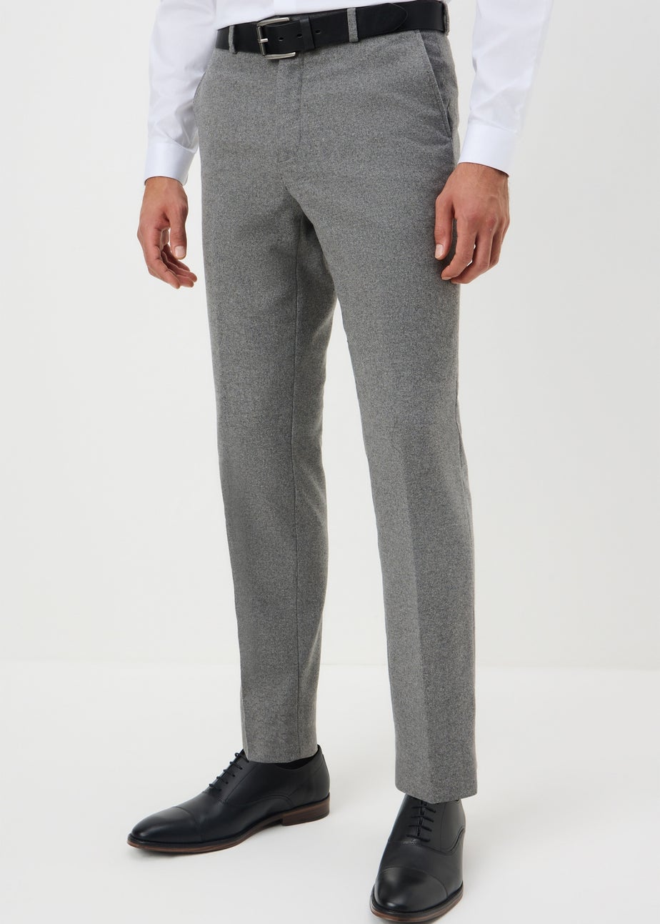 Taylor & Wright Berkeley Grey Tailored Fit Trousers