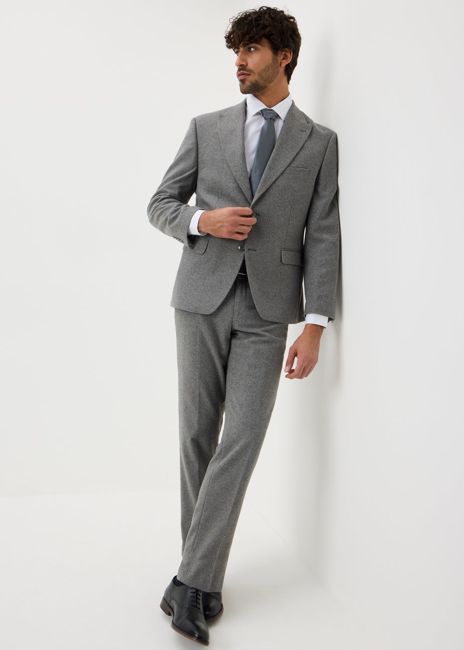 Taylor & Wright Berkeley Grey Tailored Fit Trousers