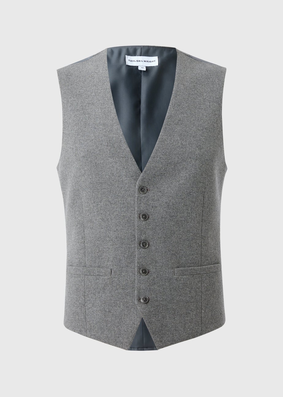 Taylor & Wright Berkeley Grey Waistcoat