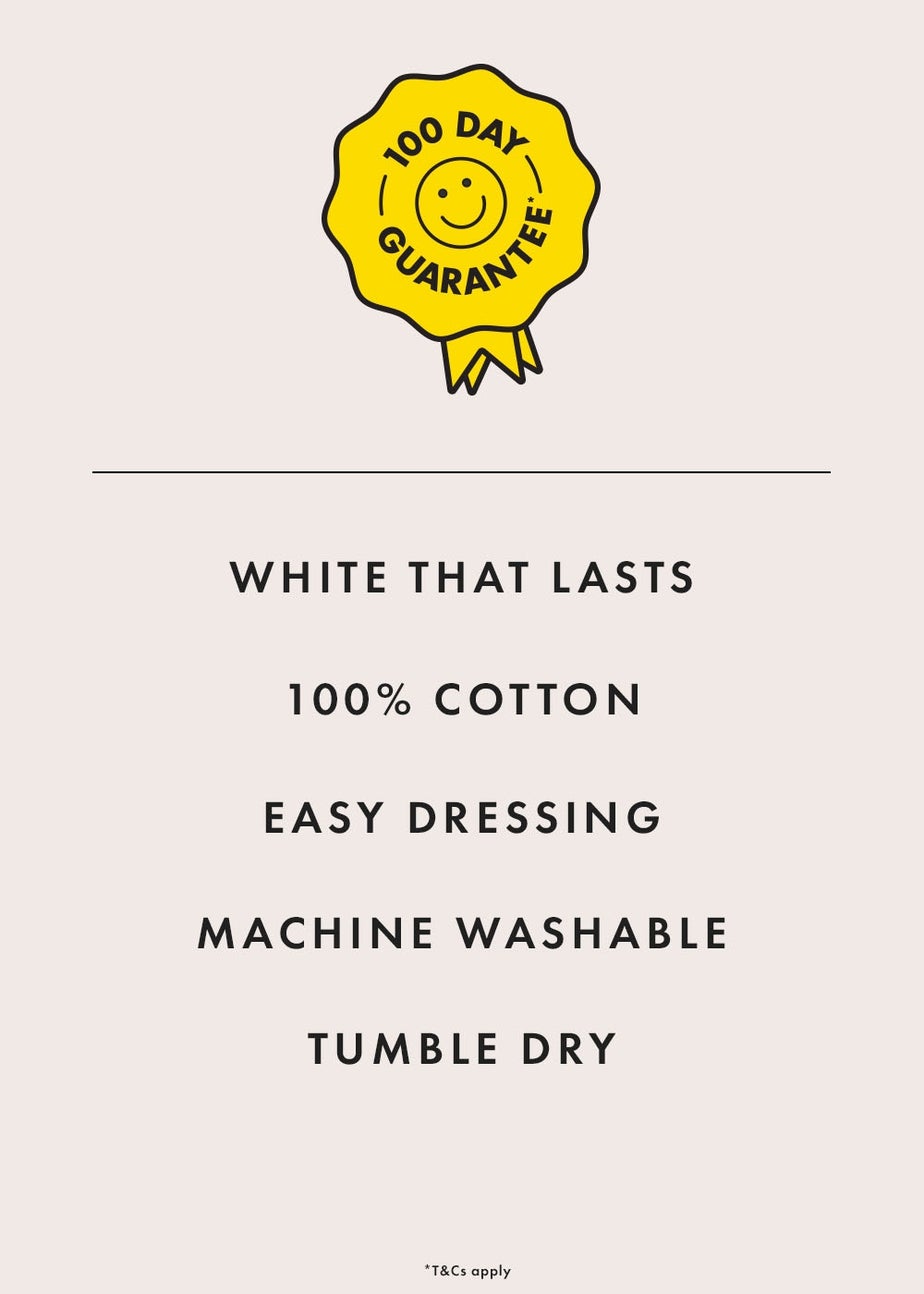 2 Pack Kids White Easy Dressing Polo Shirts (4-12yrs)