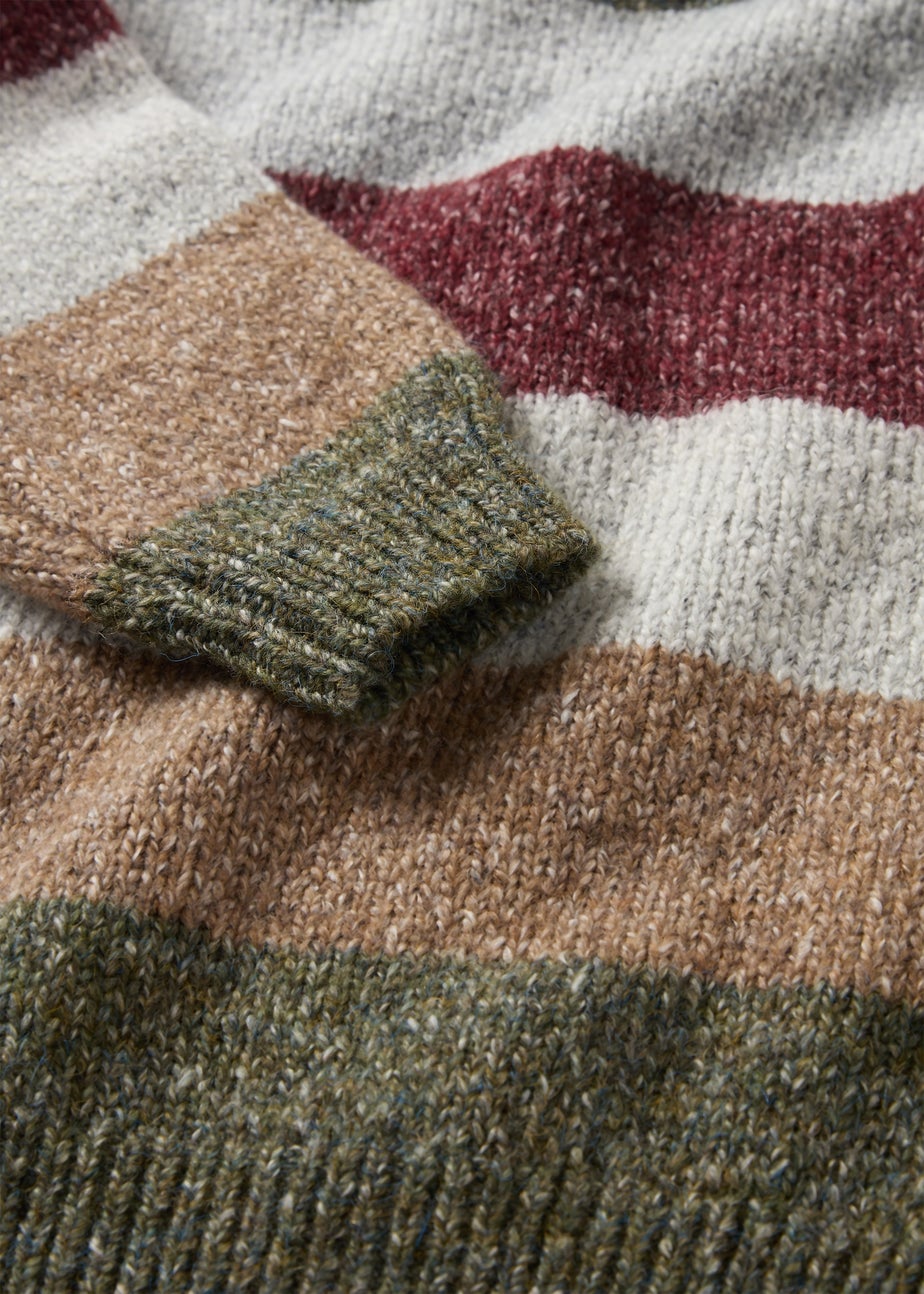 Boys Multicolour Stripe Knit Jumper (1-7yrs)