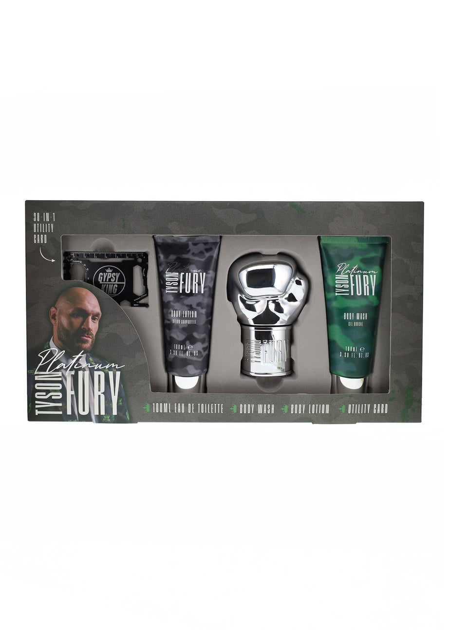 Tyson Fury Platinum Eau de Toilette Spray Gift Set (100ml)