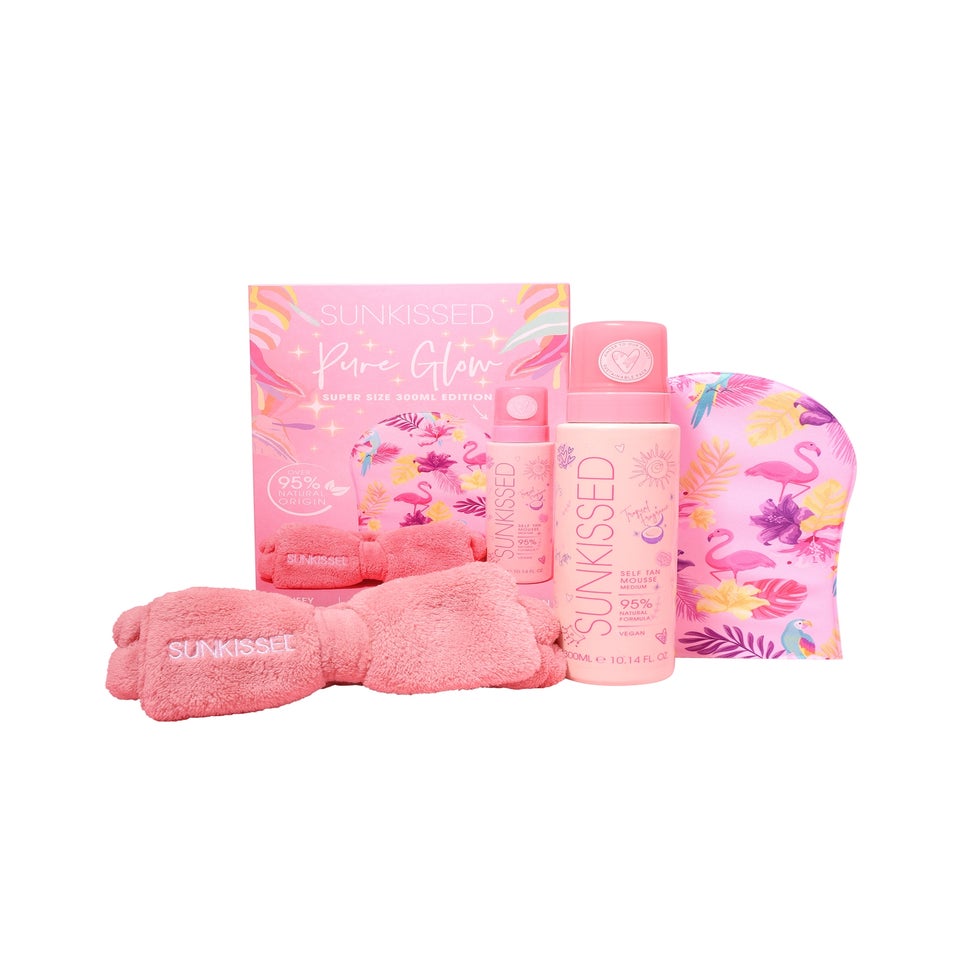 Sunkissed Pure Glow Self Tan Medium Edition Gift Set (300ml)