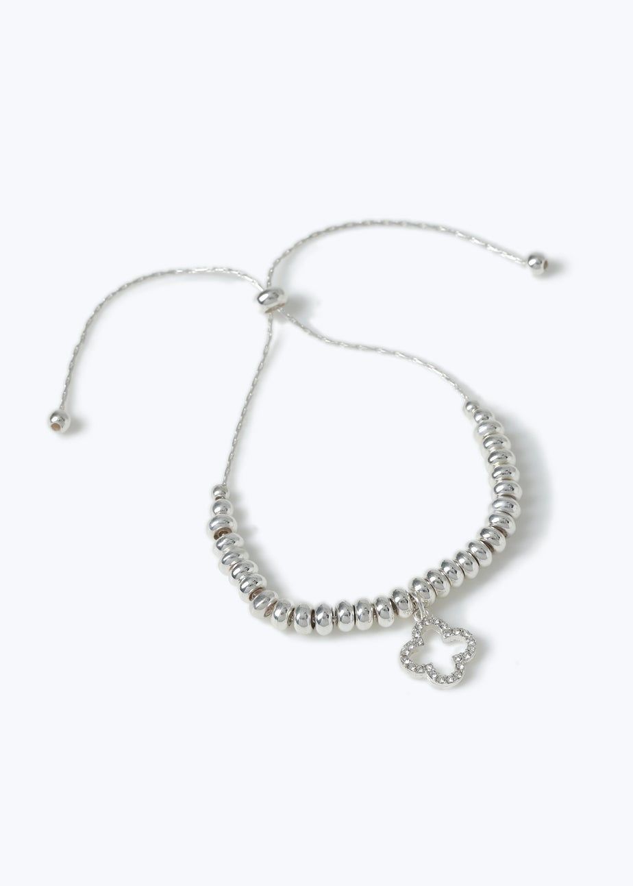 Muse Silver Gift Boxed Clover Bracelet