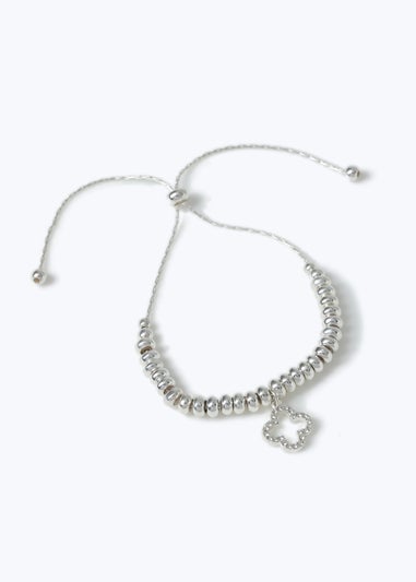 Muse Silver Gift Boxed Clover Bracelet