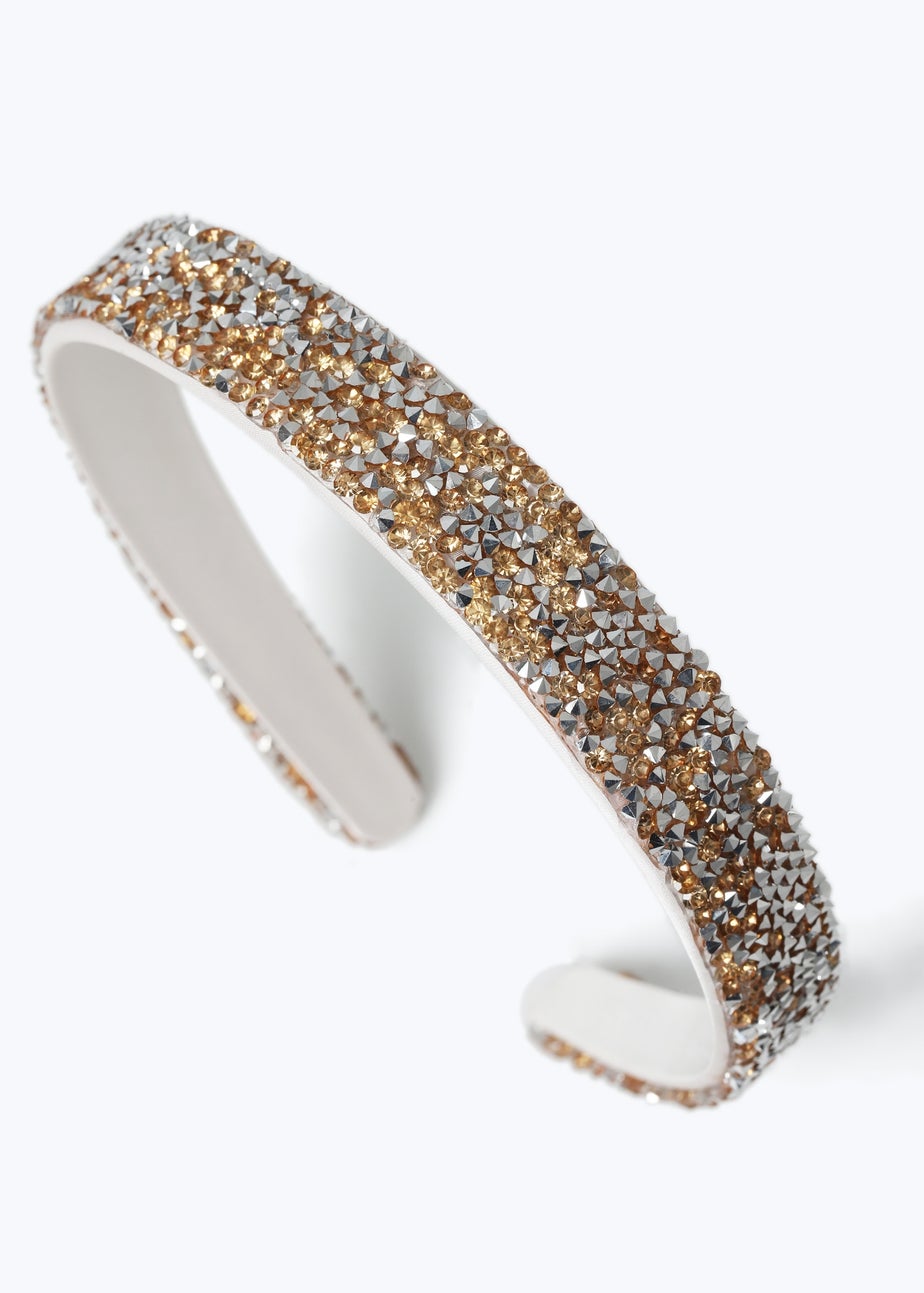 Muse Rose Gold Rhinestone Headband