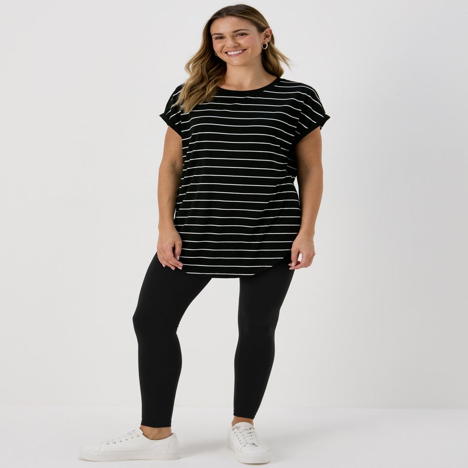 Papaya Petite Black Leggings