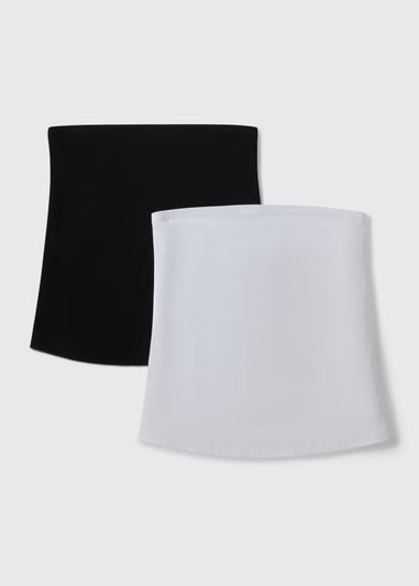 2 Pack Black & White Boobtubes
