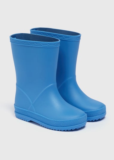 Kids Blue Wellies (Younger 4-12)
