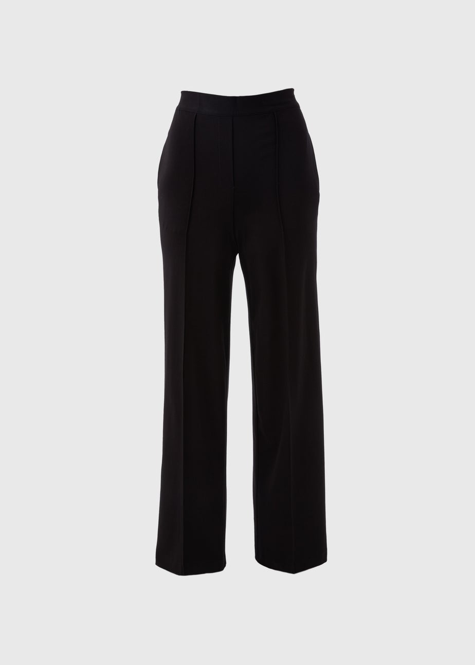 Et Vous Black Wide Petite Leg Trousers