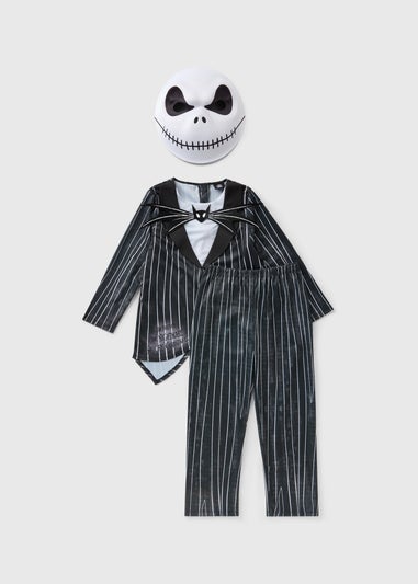 Kids Black Jack Skellington Halloween Costume (3-11yrs)