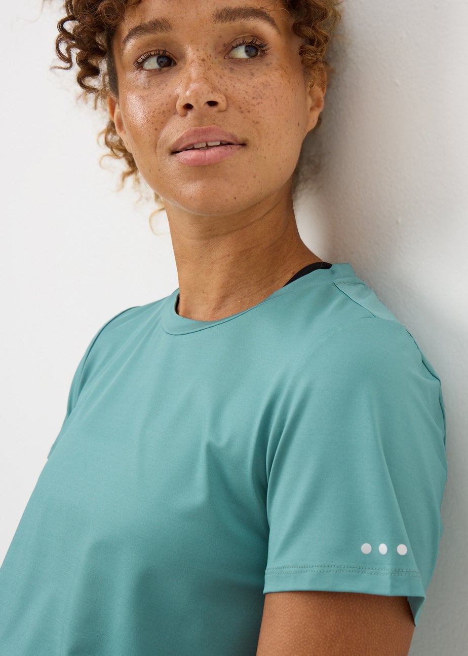 Souluxe Arctic Blue Longerline T-Shirt