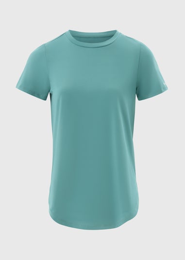 Souluxe Arctic Blue Longerline T-Shirt