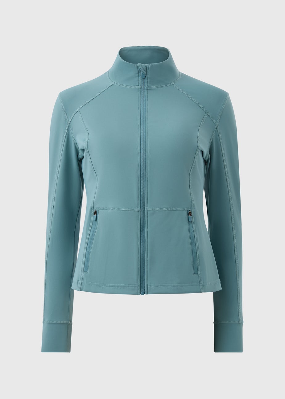 Souluxe Blue Zip Through Sports Jacket