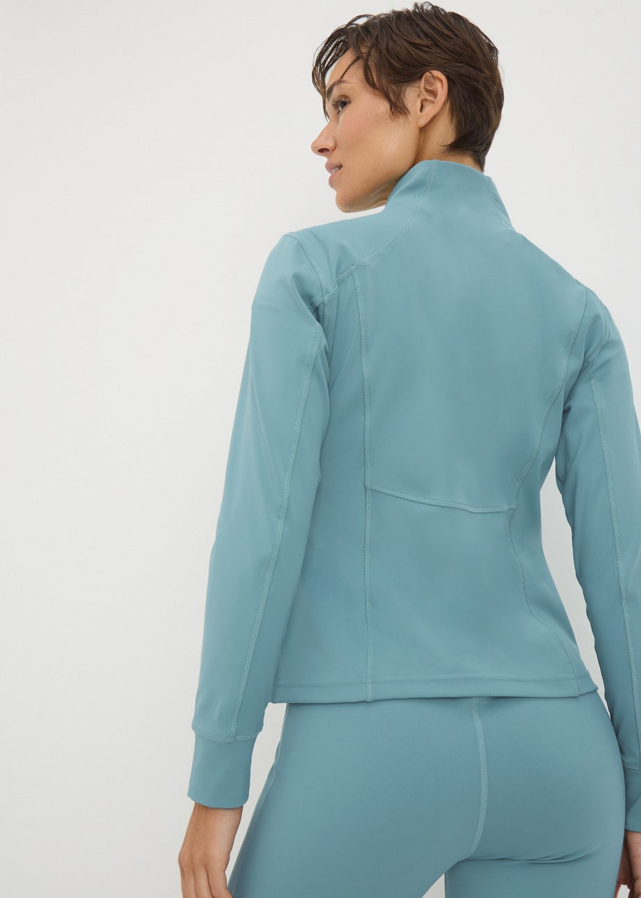 Souluxe Blue Zip Through Sports Jacket
