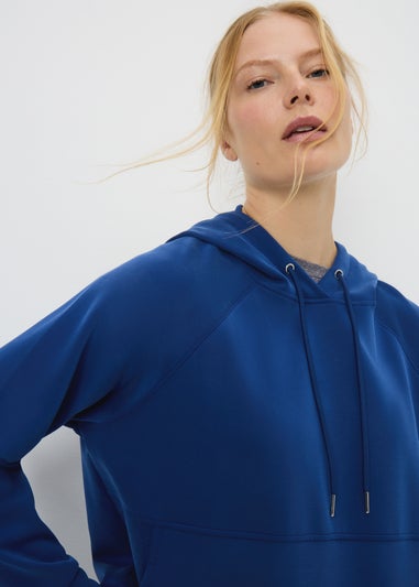 Souluxe Blue Longline Hoodie