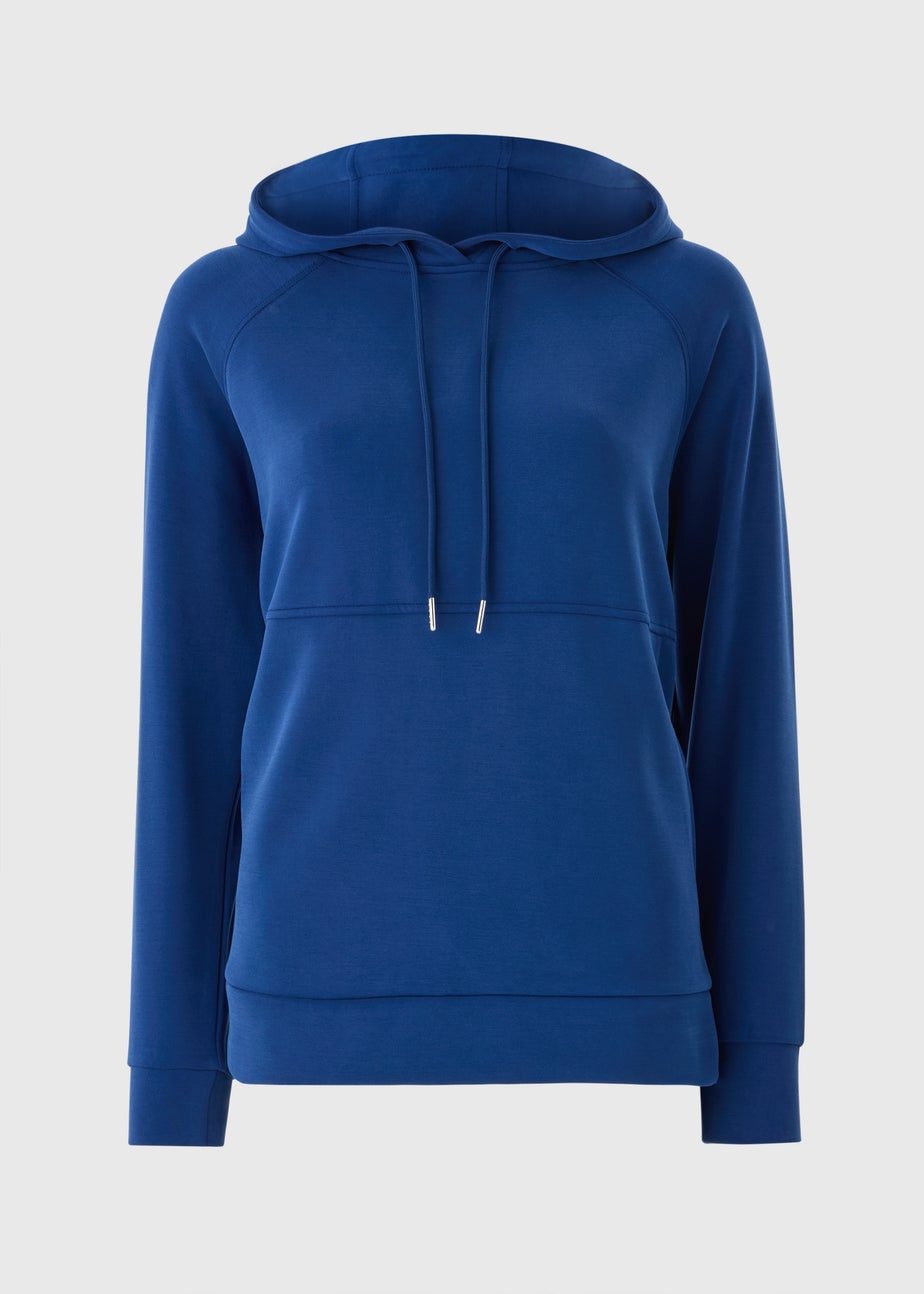 Souluxe Blue Longline Hoodie