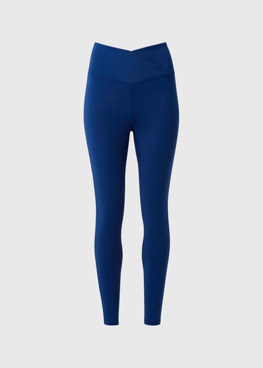Souluxe Blue Wrap Waist Leggings