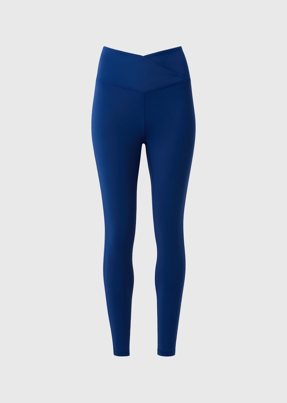 Souluxe Blue Wrap Waist Leggings