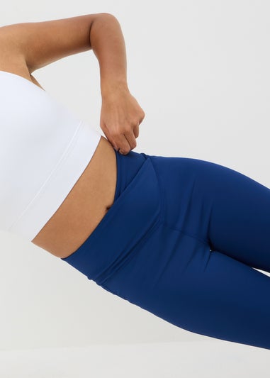 Souluxe Blue Wrap Waist Leggings