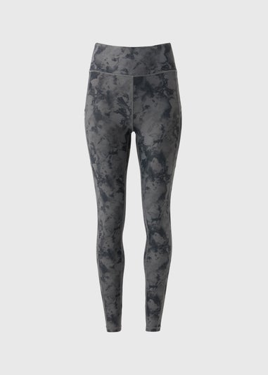 Souluxe Grey Smoke Print Leggings