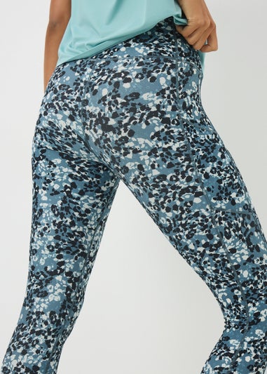 Souluxe Blue Patterned Leggings