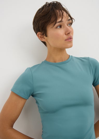 Souluxe Blue Fitted Top