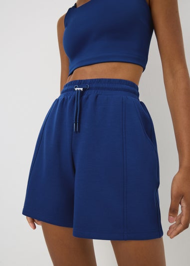 Souluxe Blue Modal Sport Shorts