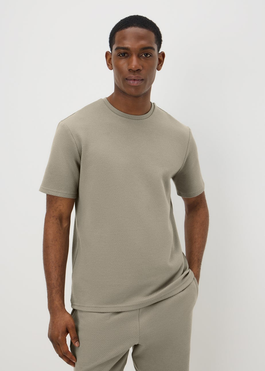Sage Textured Smart T-Shirt