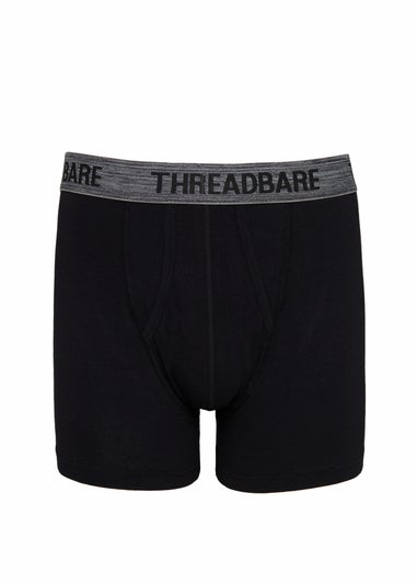 Threadbare Black 10 Pack A-Front Trunks