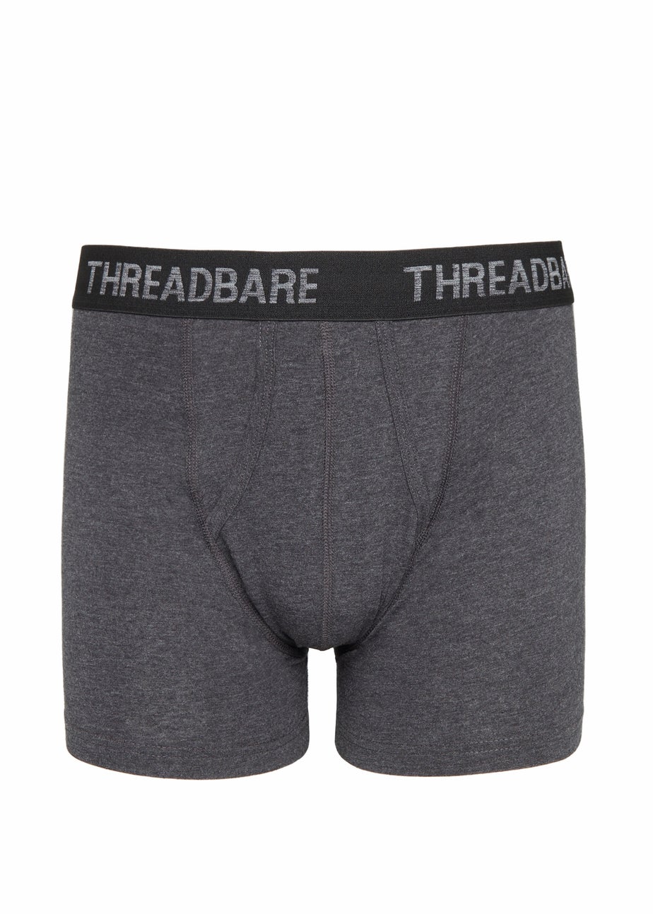Threadbare Black 10 Pack A-Front Trunks