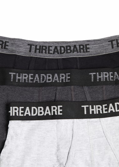 Threadbare Black 10 Pack A-Front Trunks