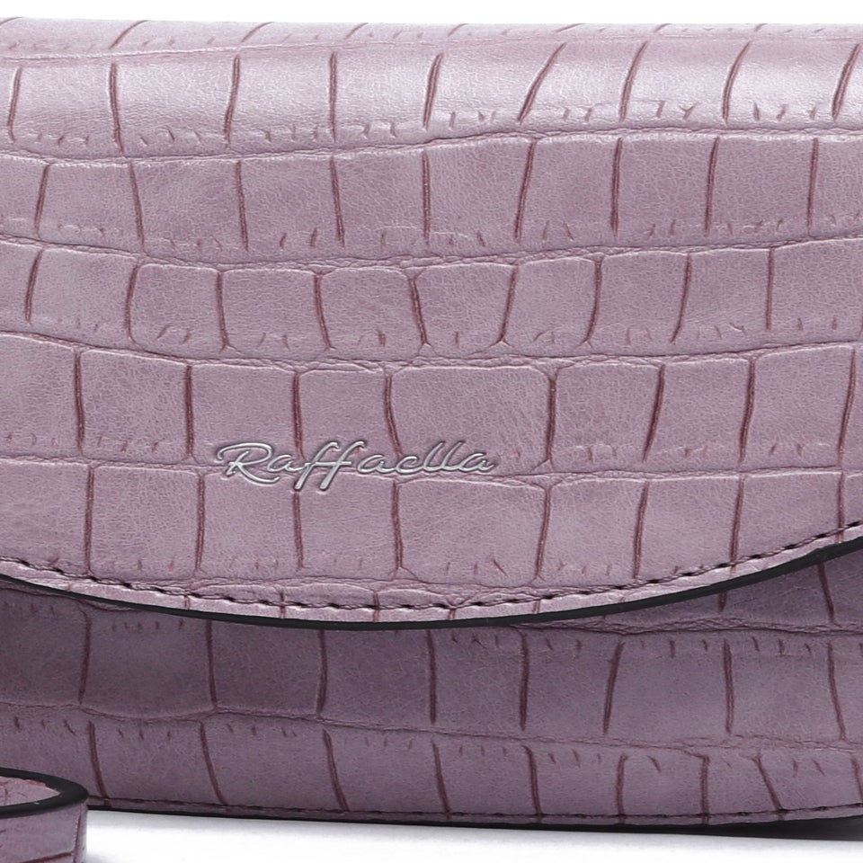Raffaella Purple Cross Body Phone Bag