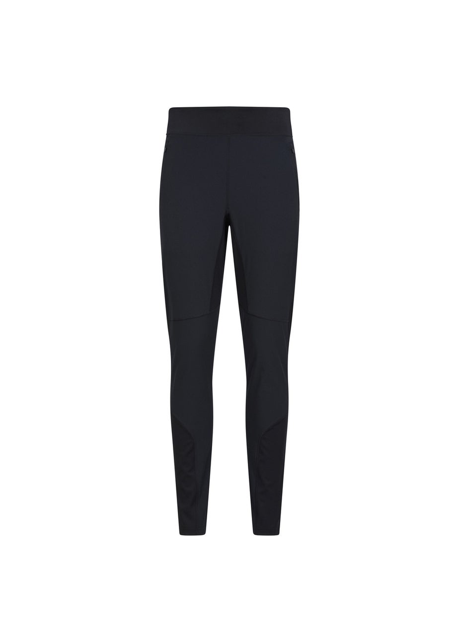 Mountain Warehouse Black Etna Water Resistant Leggings