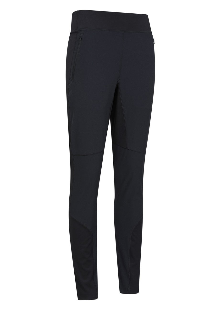 Mountain Warehouse Black Etna Water Resistant Leggings