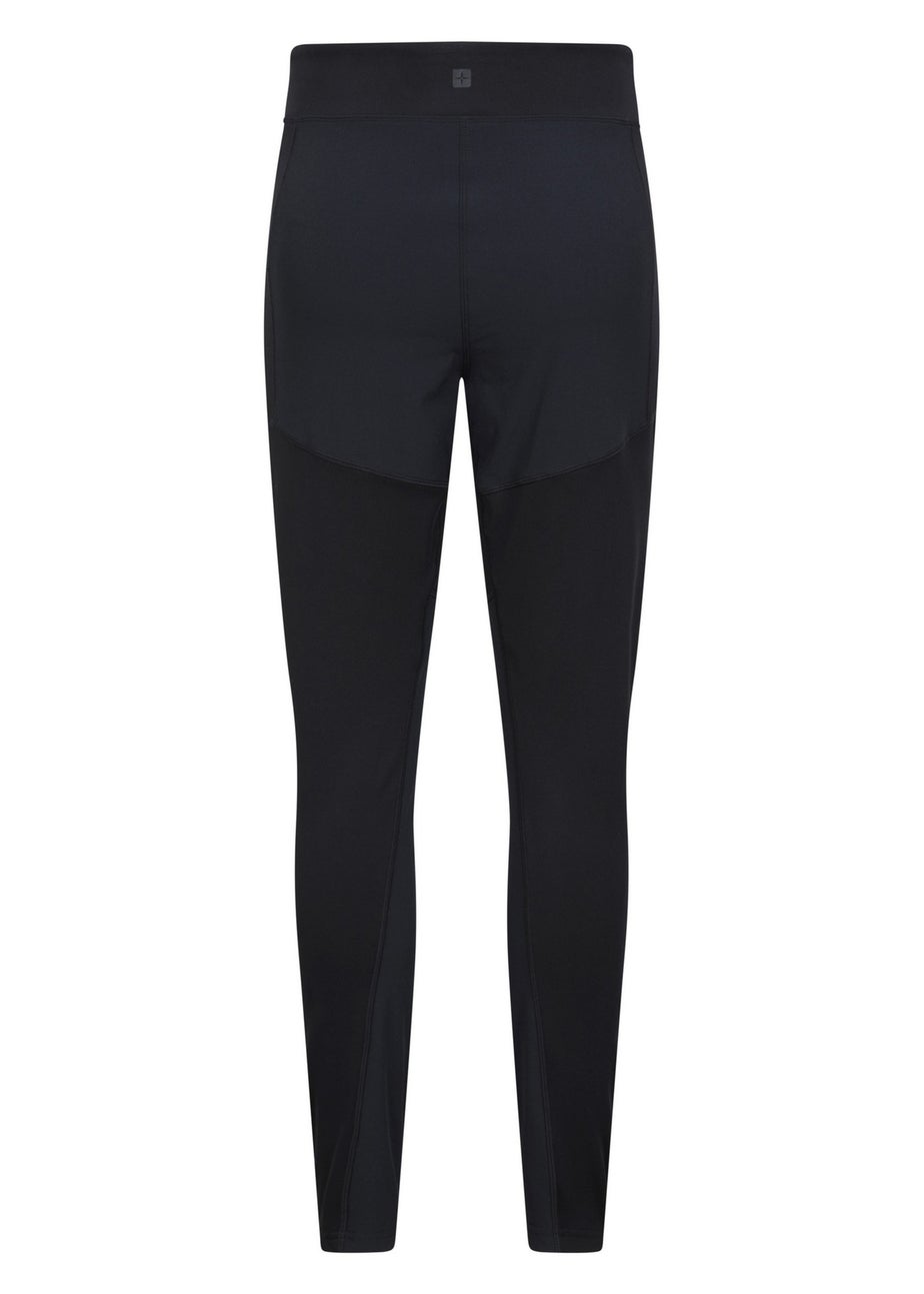 Mountain Warehouse Black Etna Water Resistant Leggings