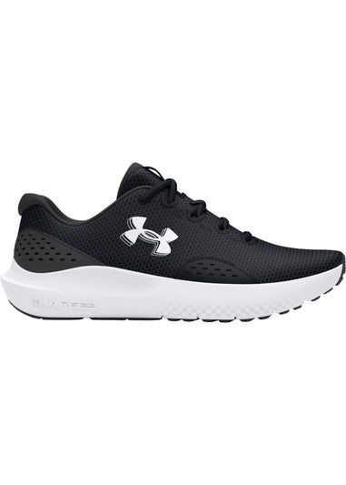 Under Armour Black/White Surge 4.0 Trainers