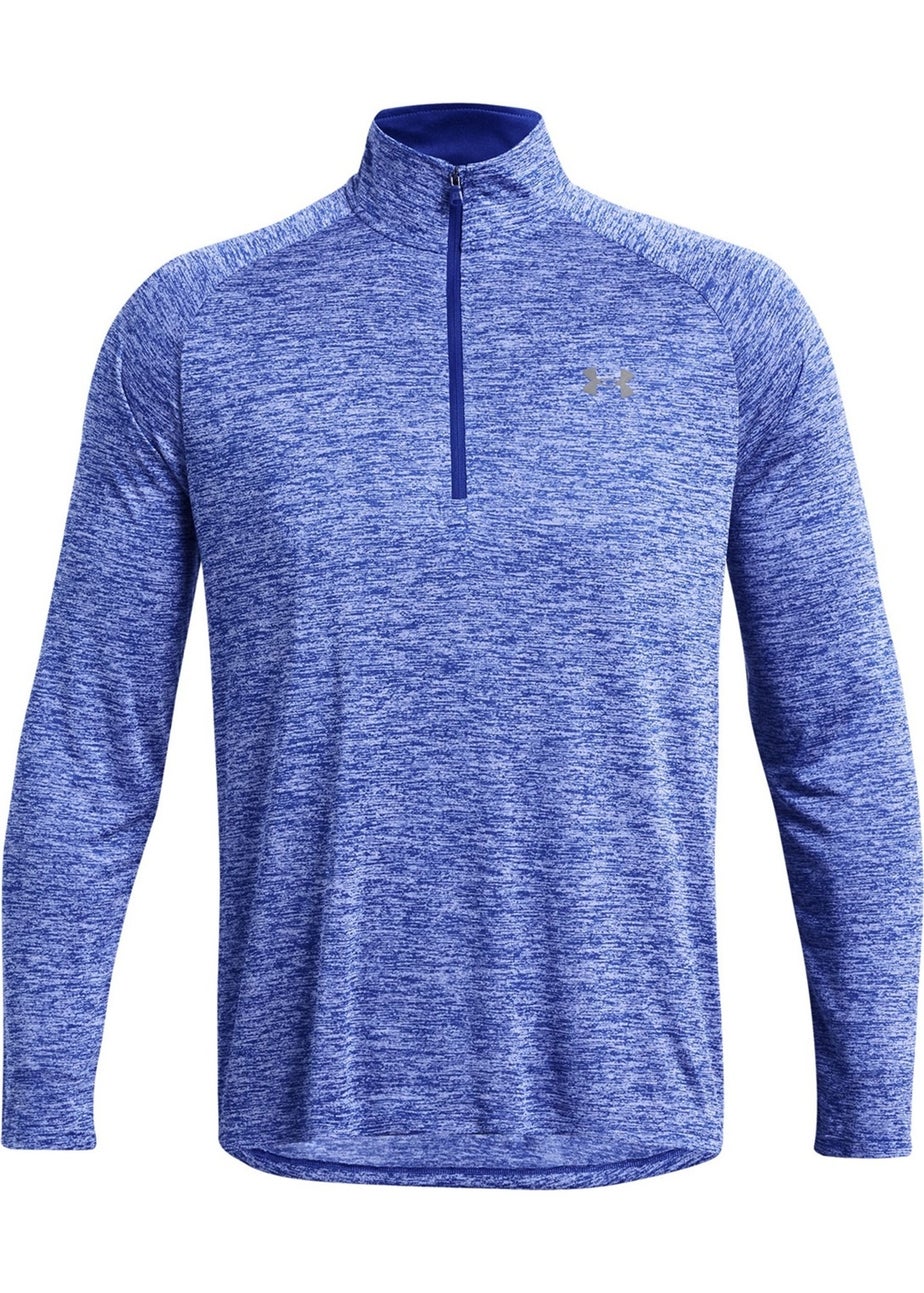 Under Armour Midnight Blue Half Zip Technical Top