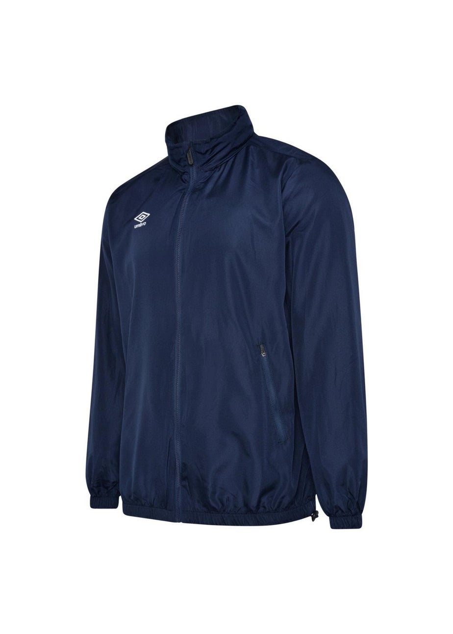 Umbro Navy Club Essential Light Waterproof Jacket