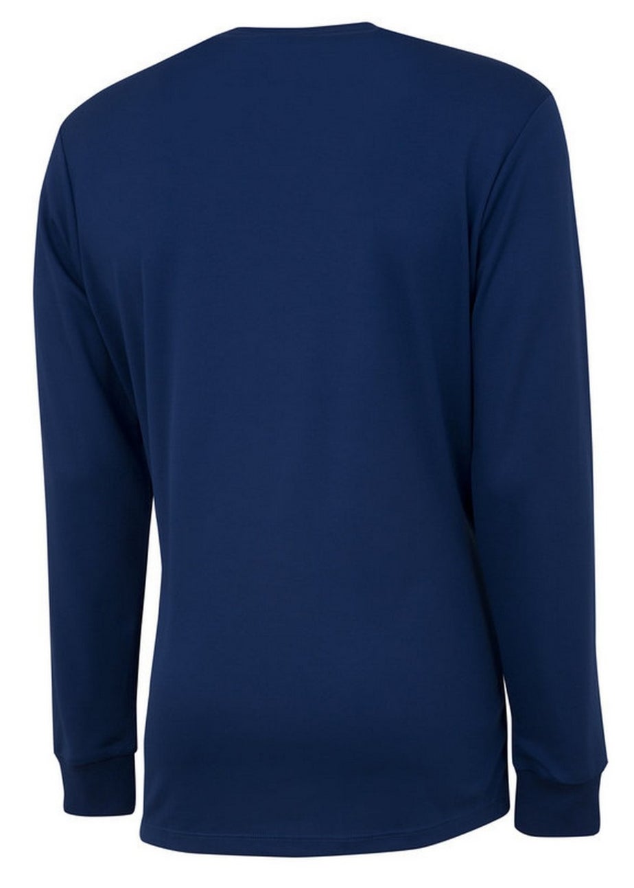 Umbro Navy Club Long-Sleeved Jersey
