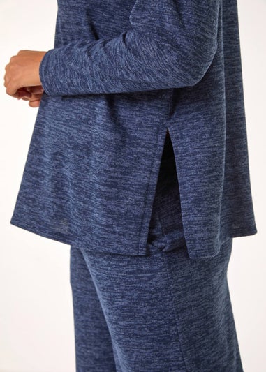 Roman Navy Soft Touch Drawstring Hoodie