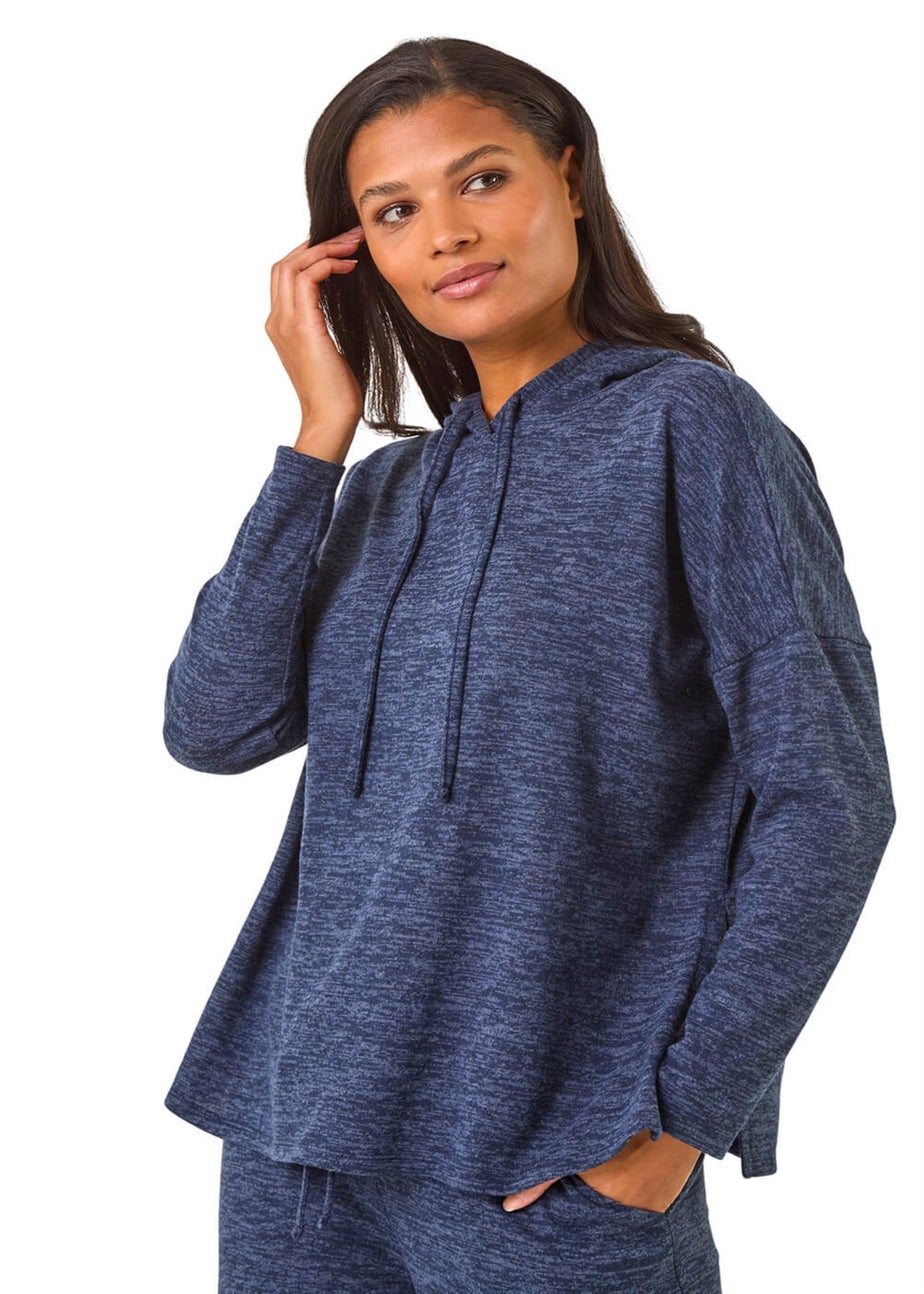 Roman Navy Soft Touch Drawstring Hoodie
