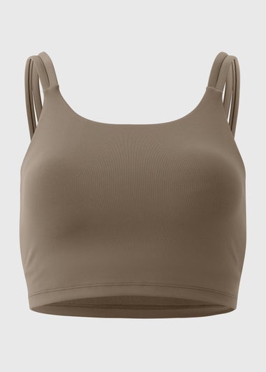 Souluxe Mocha Double Strap Cami Top