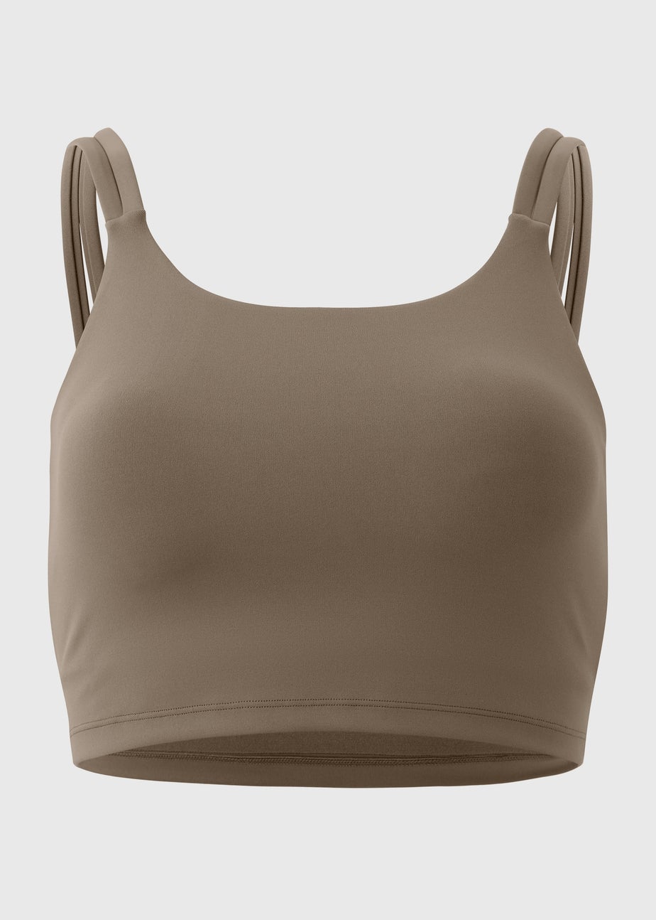 Souluxe Mocha Double Strap Cami Top
