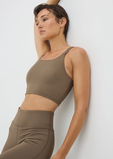 Souluxe Mocha Double Strap Cami Top