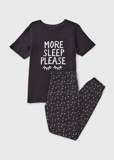 Black More Sleep Pyjama Set