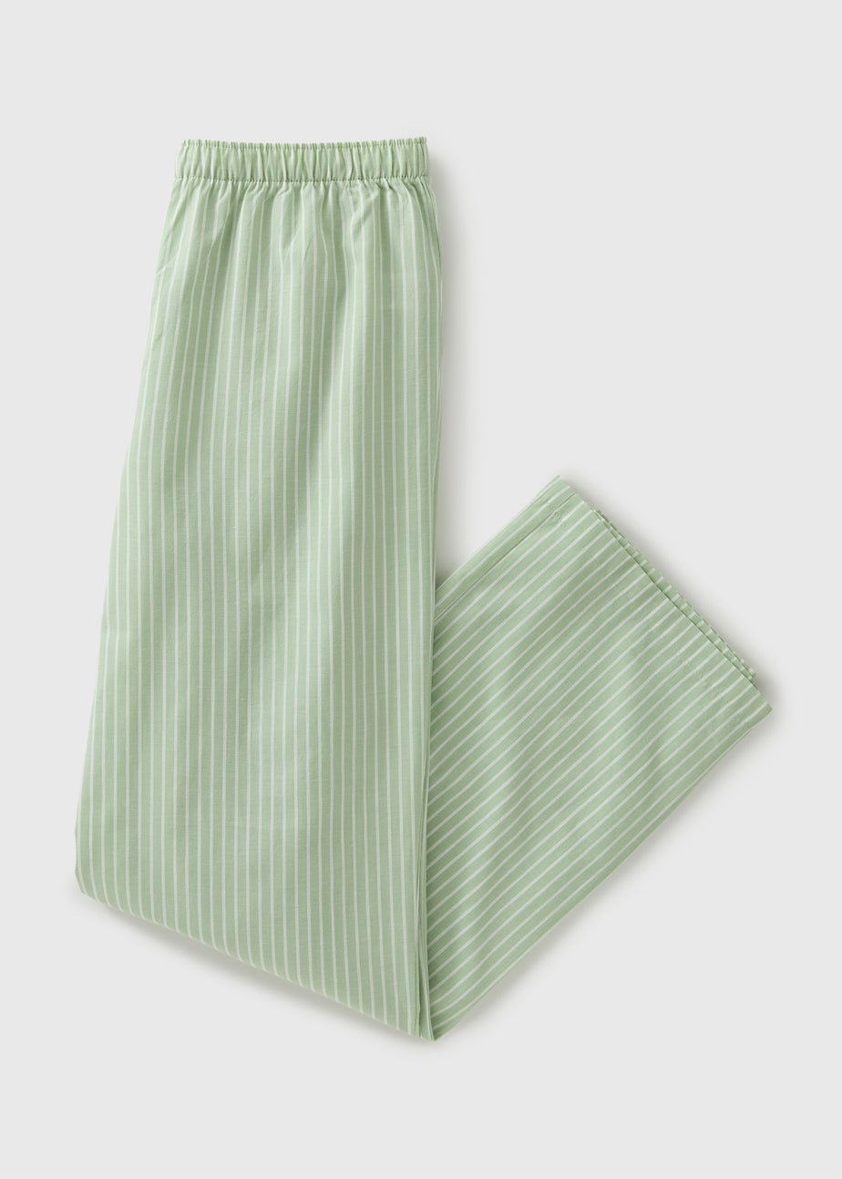 Green Stripe Pyjama Bottoms