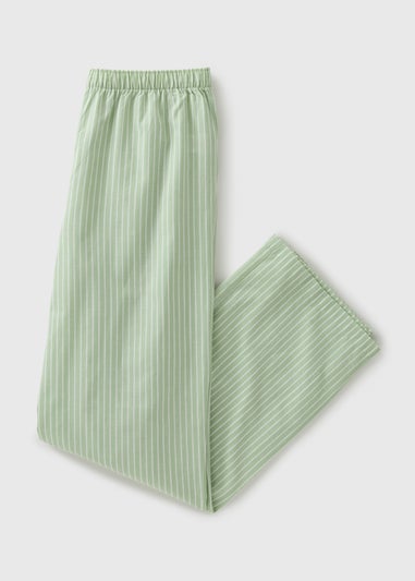 Green Stripe Pyjama Bottoms
