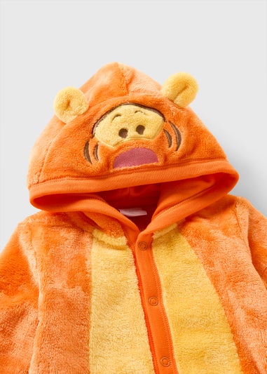 Baby Orange Tigger Pramsuit (Newborn-18mths)